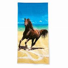Horse Beach Towel
