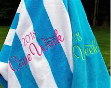 Personalised Towels Beach