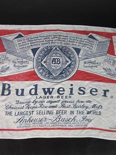 Budweiser Beach Towel