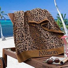 Cheetah Beach Towel