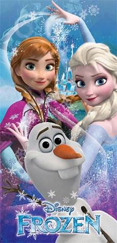 Frozen Beach Towel
