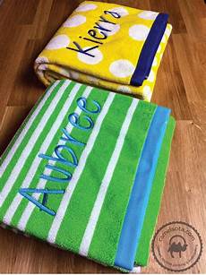 Green Beach Towel