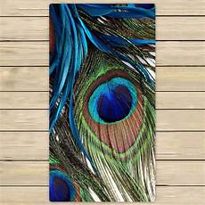 Peacock Beach Towel