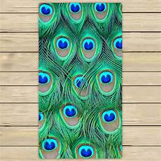 Peacock Beach Towel