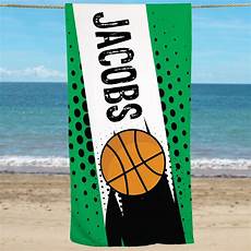 Personalized Towels Beach
